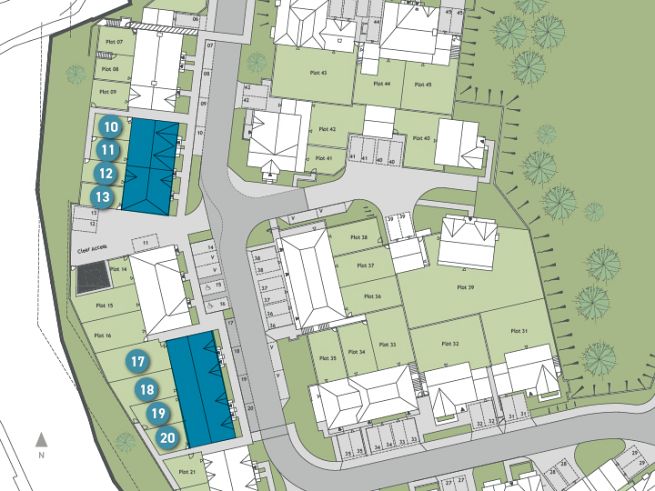 Site plan - artist's impression subject to change